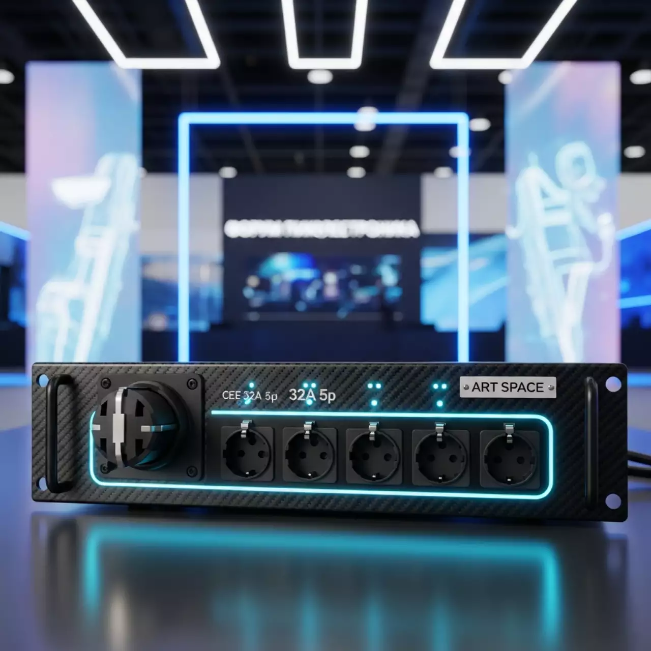 Аренда Устройство распределительное CEE 32A 5p на шуко в VK Stadium Sirius — ART SPACE