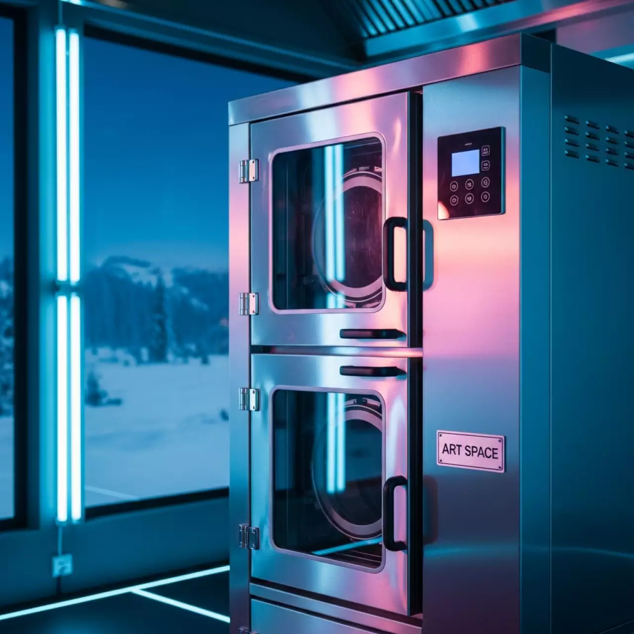 Аренда Вакуум упаковочная машина двухкамерная напольная HL DZ 500 2SB SS нерж. в Karat Resort — ART SPACE