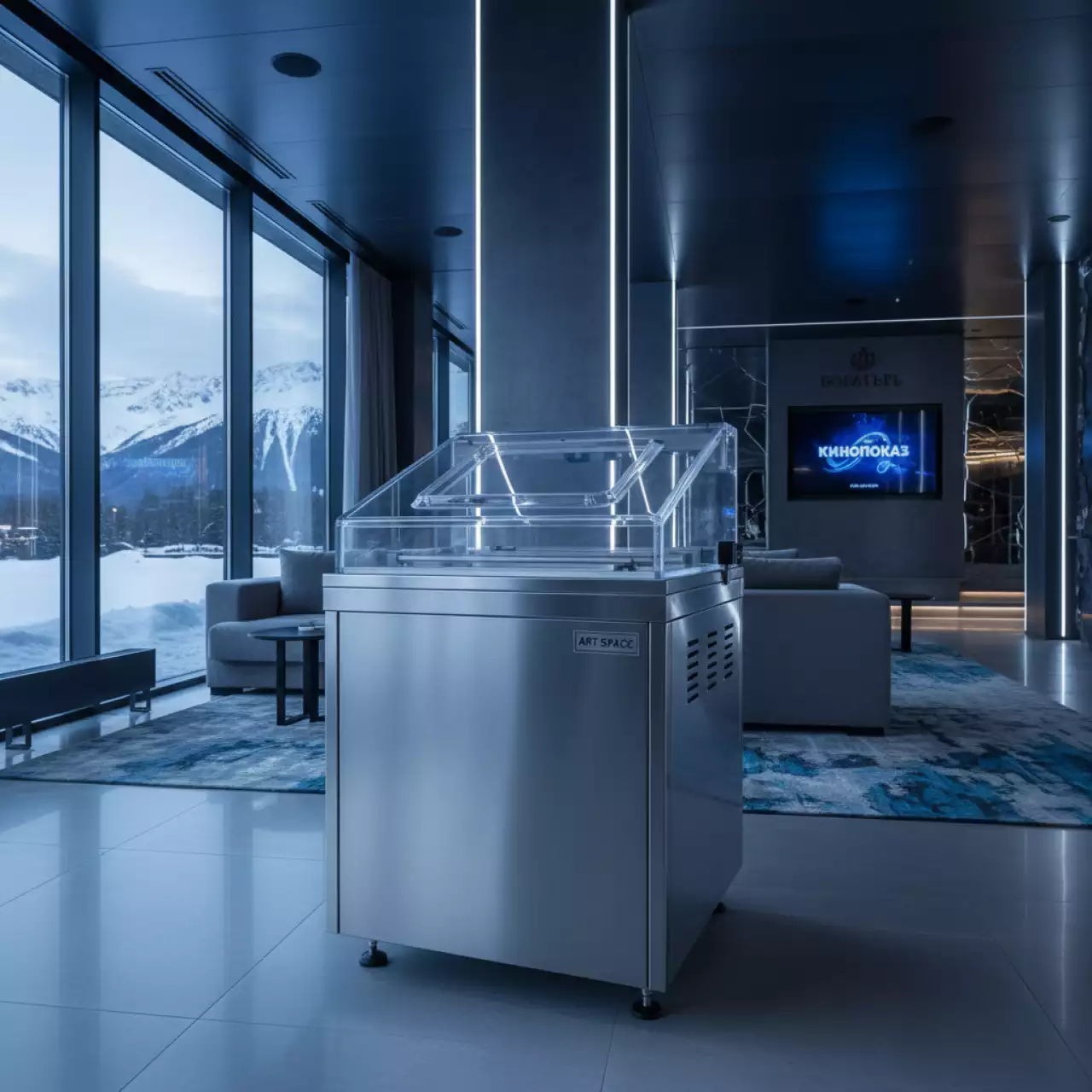 Аренда Вакуум упаковочная машина напольная HL DZ 500 2E в отеле «Богатырь» — ART SPACE