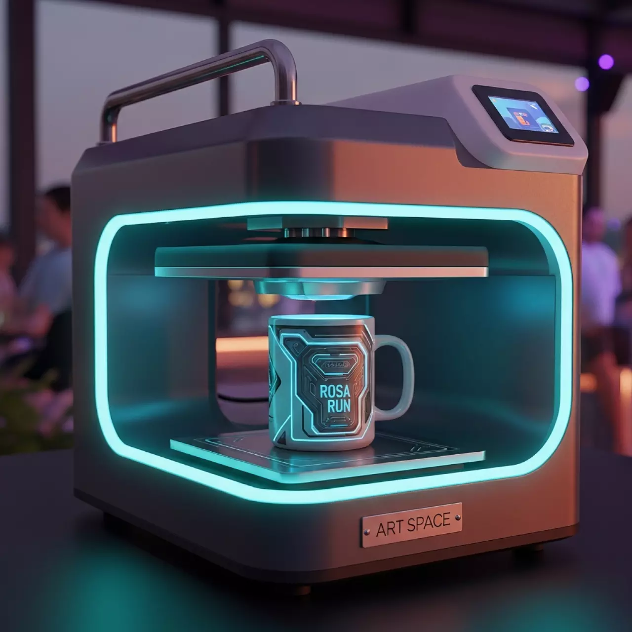 Аренда Вакуумный термопресс Bulros T 3D в ресторане «La Terrazza» — ART SPACE