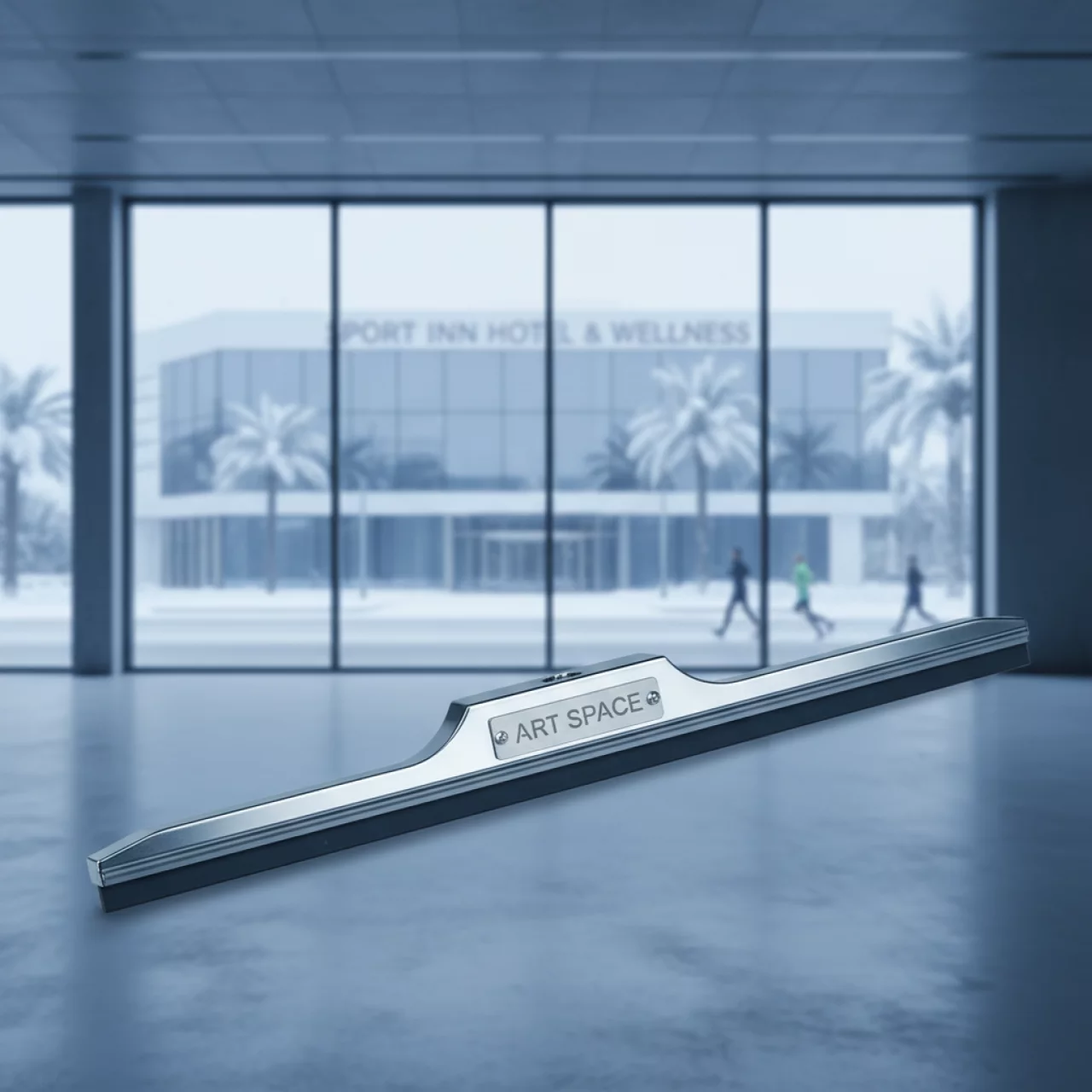 Аренда Вайпер с держателем для плоттеров Mimaki в Sport Inn Hotel & Wellness — ART SPACE