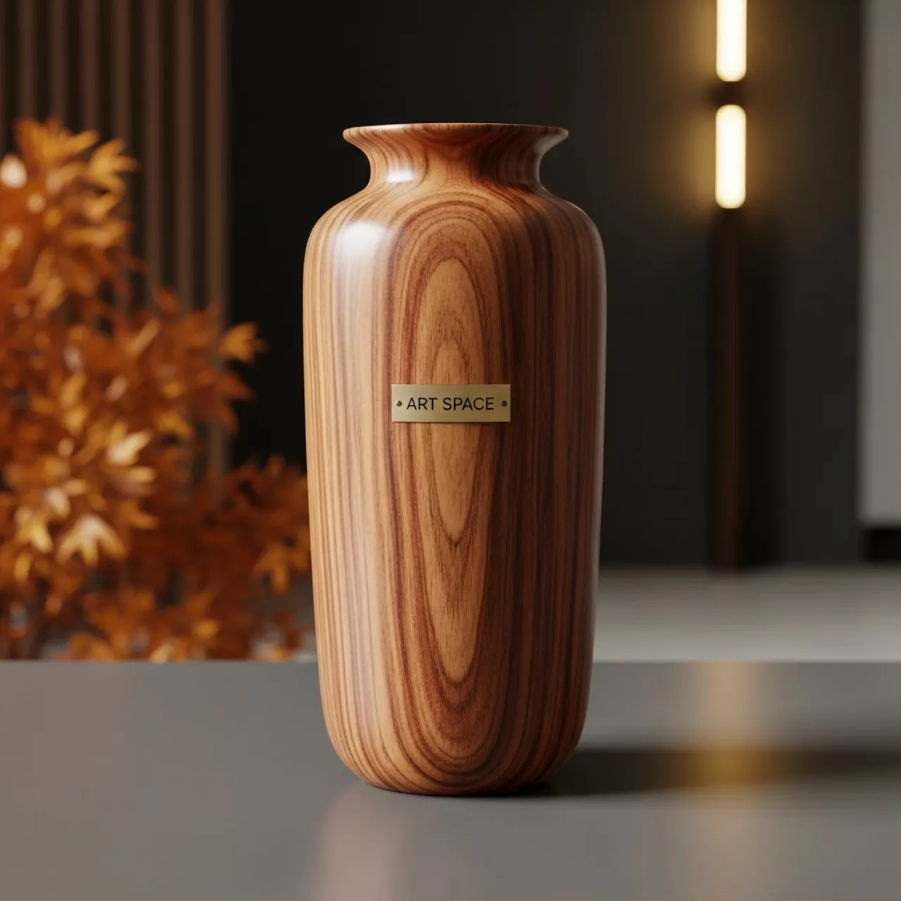 Аренда Ваза деревянная в отеле «Звездный» — ART SPACE