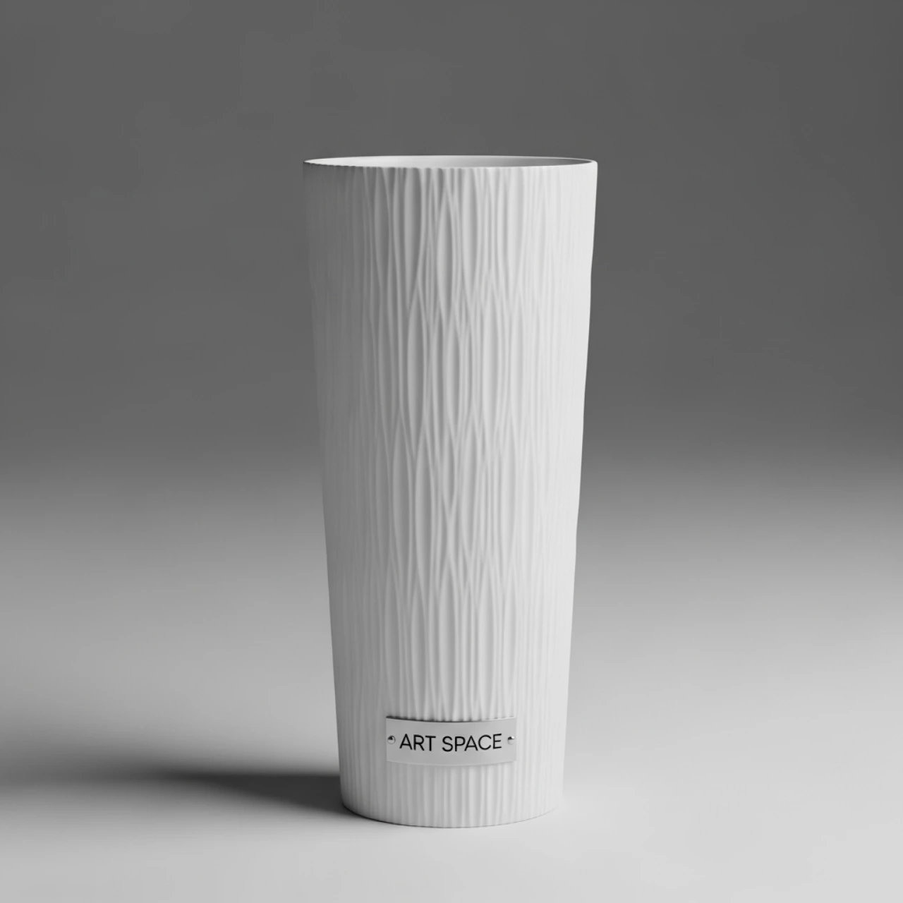 Аренда Ваза Плето белая в Boutique Hotel PORTUM 1905 — ART SPACE