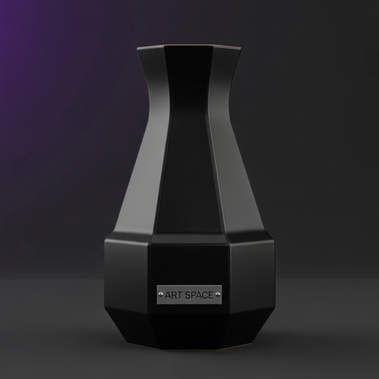 Аренда Ваза Плето черная в ледовой арене «Шайба» — ART SPACE