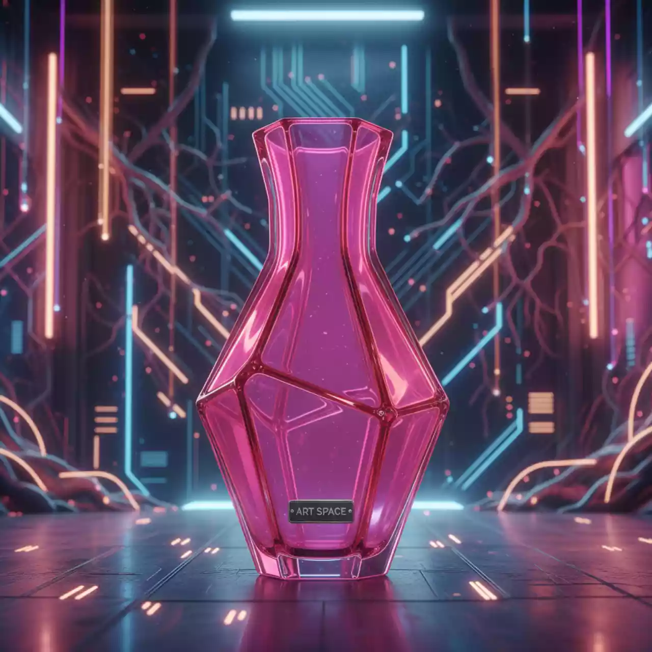 Аренда Ваза розовая 16 см в Mantera Supreme — ART SPACE