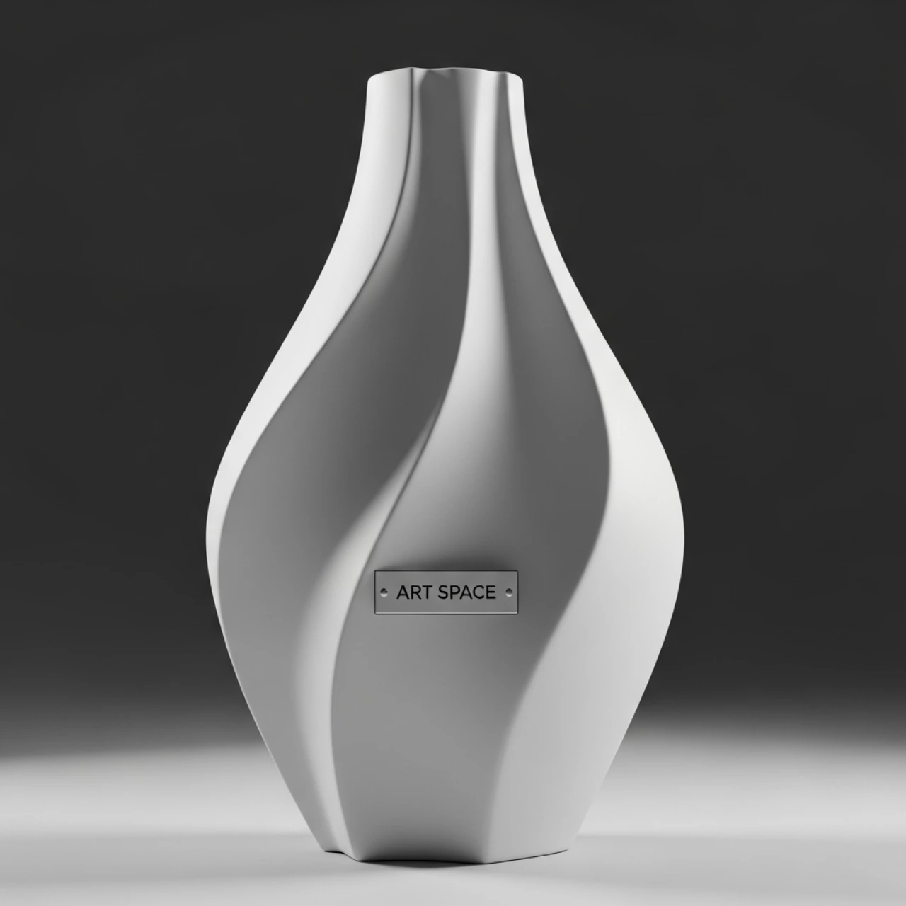 Аренда Ваза Талио белая в санатории «Металлург» — ART SPACE