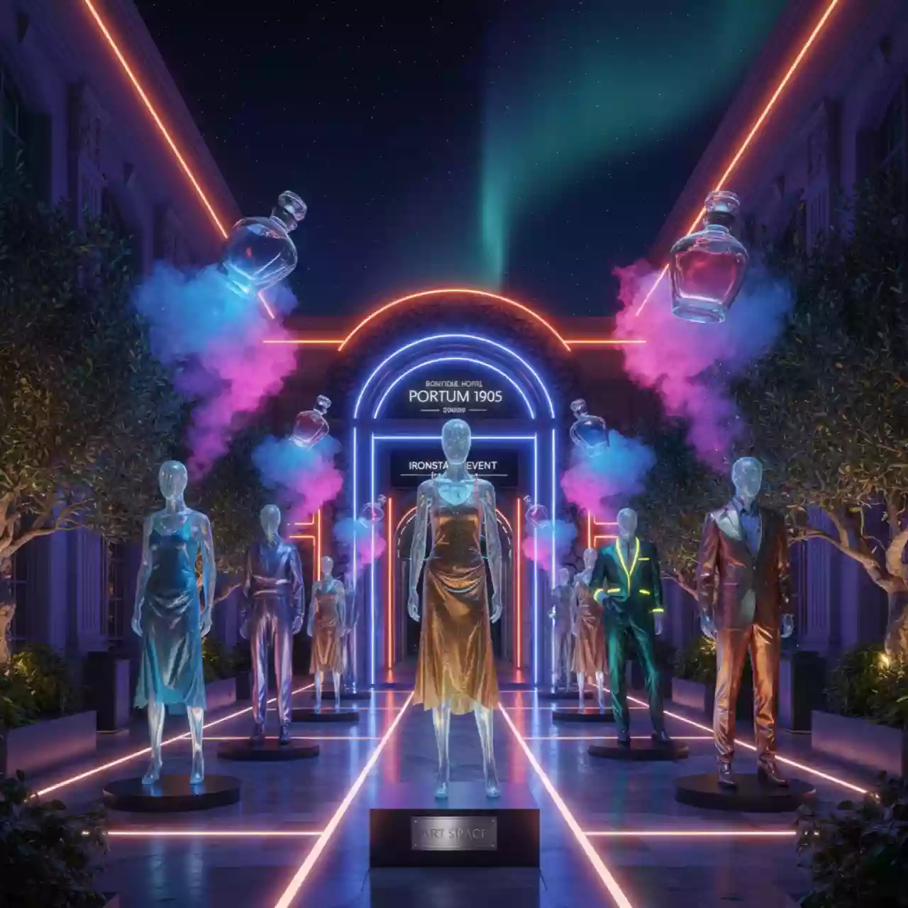 Аренда Вечер французский винтажный мода и парфюм 20 70 годов в Boutique Hotel PORTUM 1905 — ART SPACE