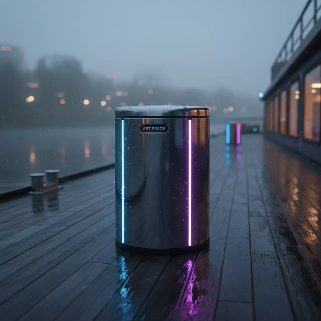 Аренда Ведра мусорные для кухни на теплоходе «Дагомыс» — ART SPACE