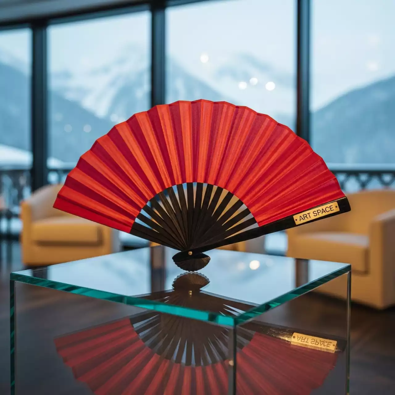 Аренда Веер красный в Rixos Krasnaya Polyana — ART SPACE