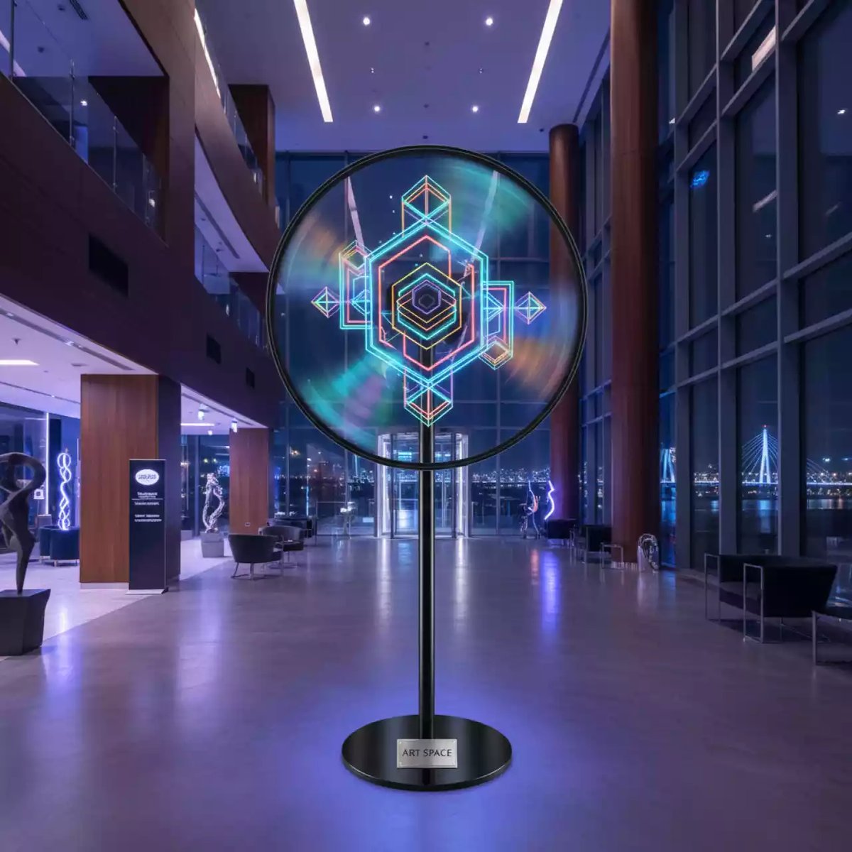 Аренда Вентилятор голографический FAN 100 I в Bridge Resort — ART SPACE