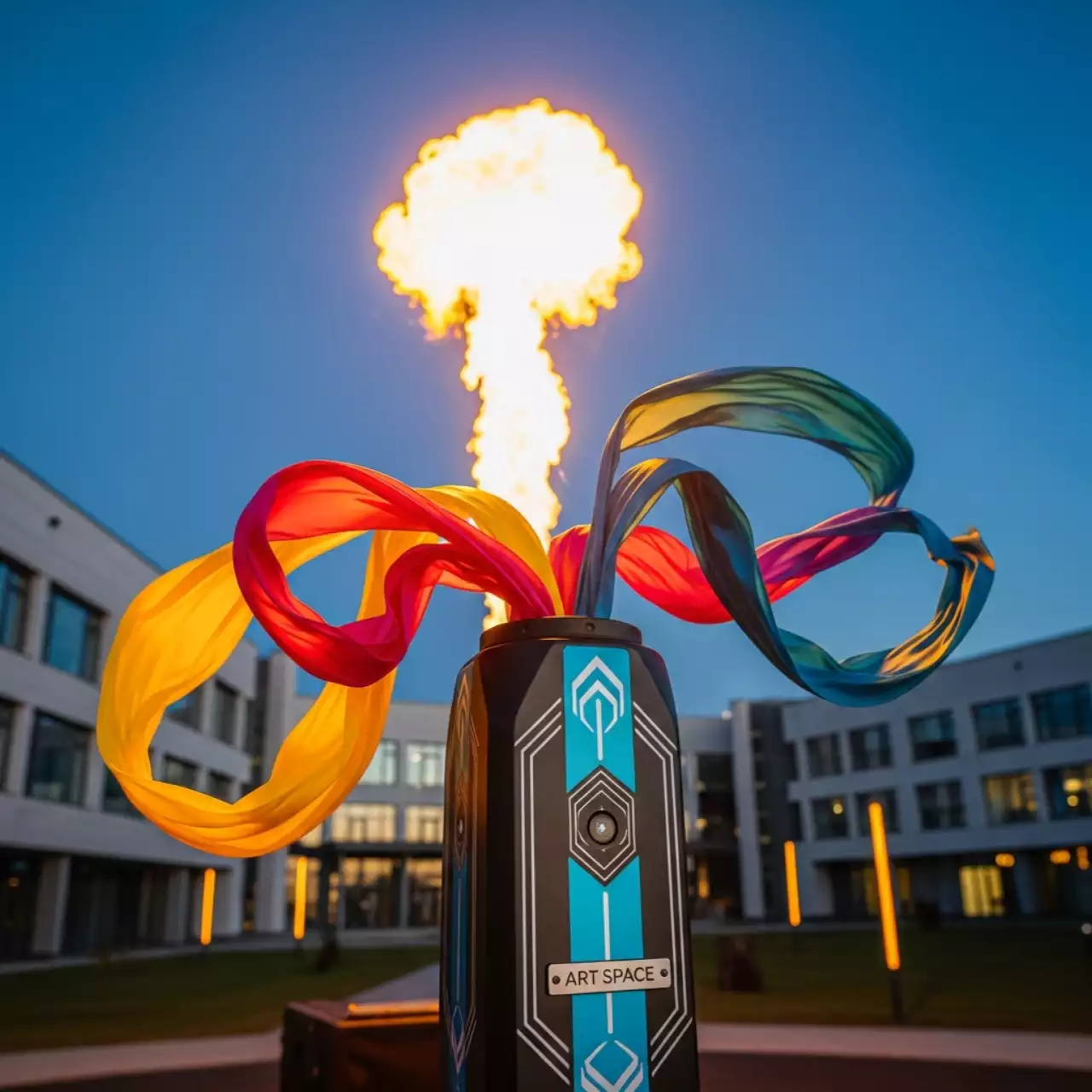 Аренда Вентилятор сценический JEM AF 1 для имитации костра в Университете «Сириус» — ART SPACE