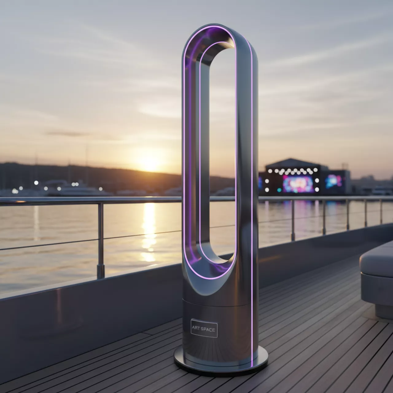 Аренда Вентиляторы на VIP-яхте (Имеретинский порт) — ART SPACE