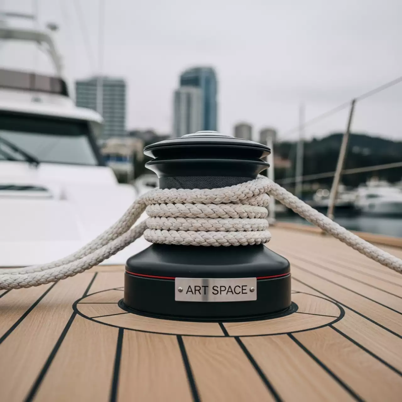 Аренда Веревки стропы на VIP теплоходе (Морпорт Сочи) — ART SPACE