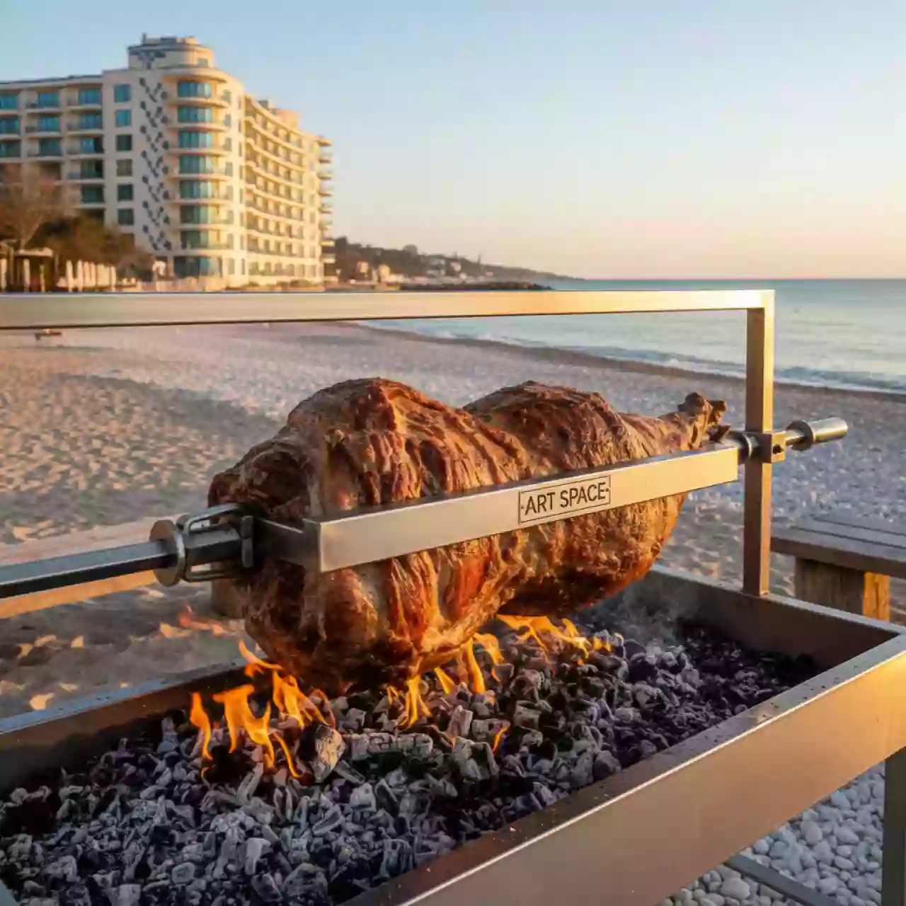 Аренда Вертел для барана на пляже «Мандарин» — ART SPACE