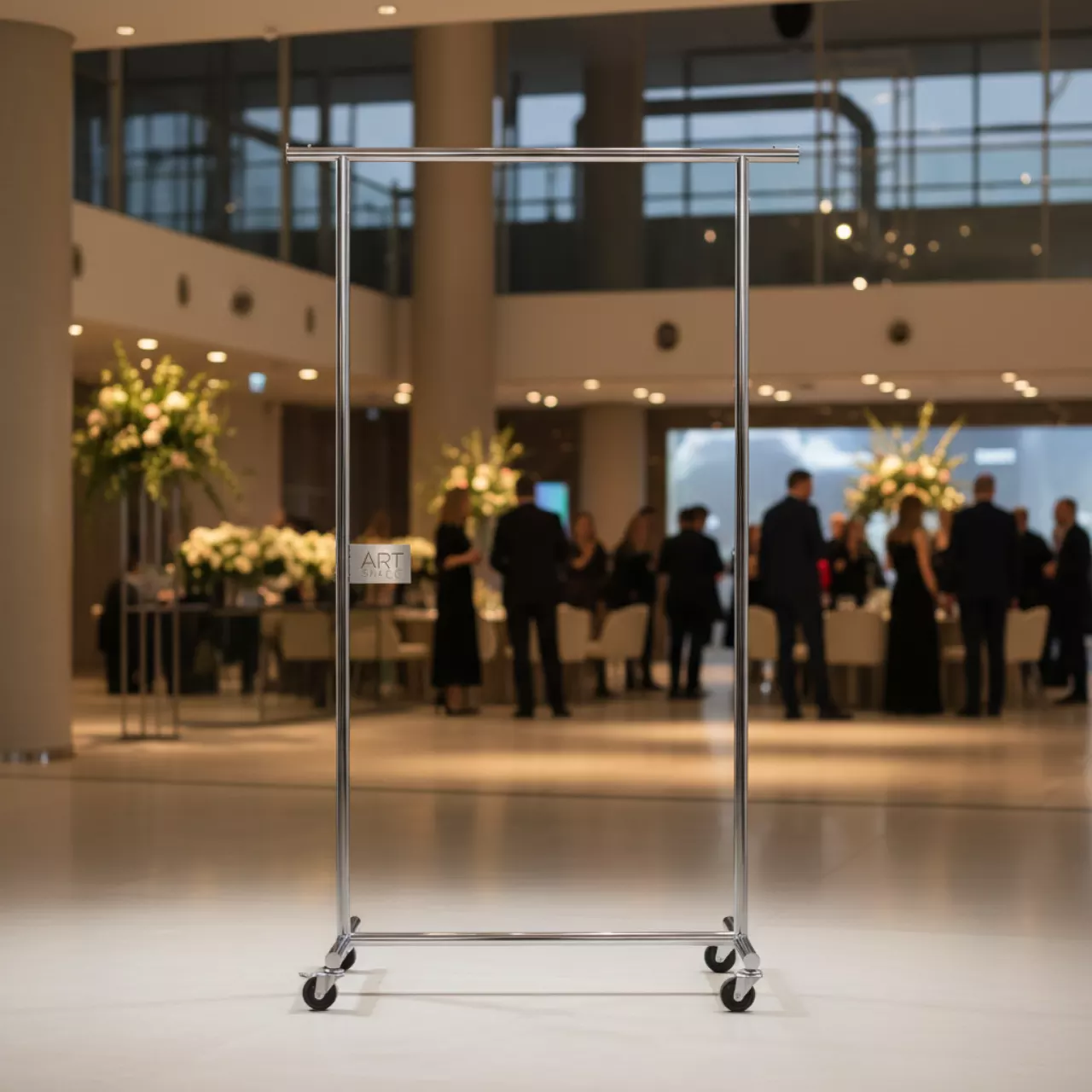 Аренда Вешалка для одежды напольная comfort в ледовом дворце «Большой» — ART SPACE