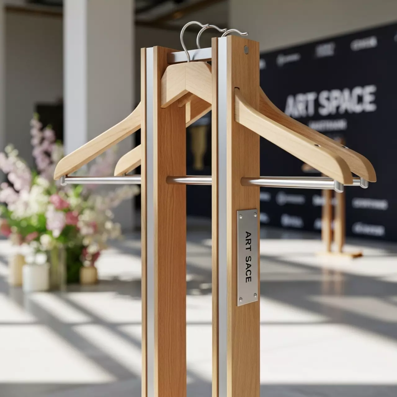 Аренда Вешалка гардеробная двухсторонняя в казино «Сочи» — ART SPACE