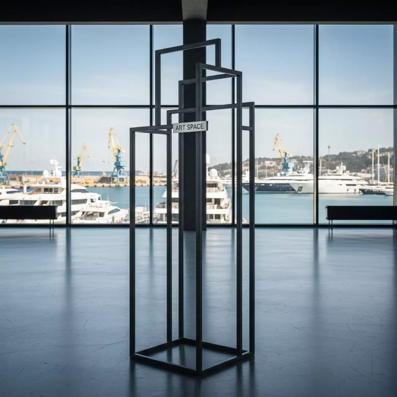 Аренда Вешалка Knippe на территории Морпорта Сочи — ART SPACE