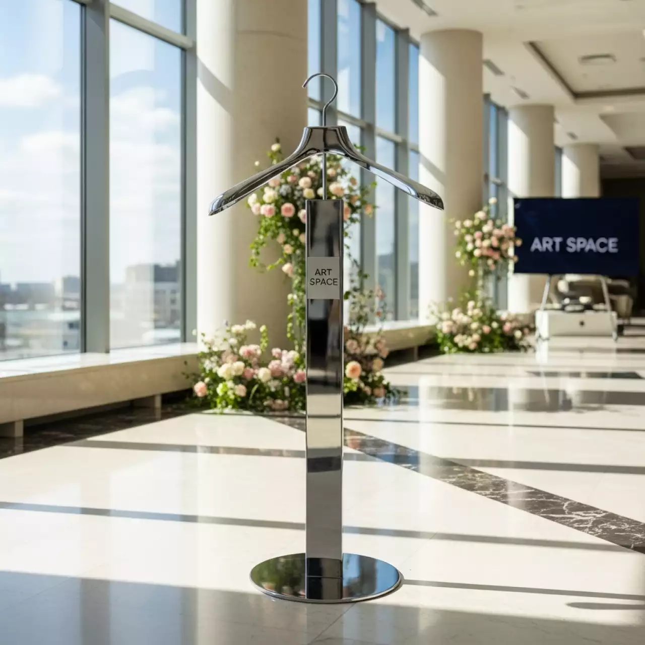 Аренда Вешалка напольная Barb хром в отеле Radisson Lazurnaya — ART SPACE