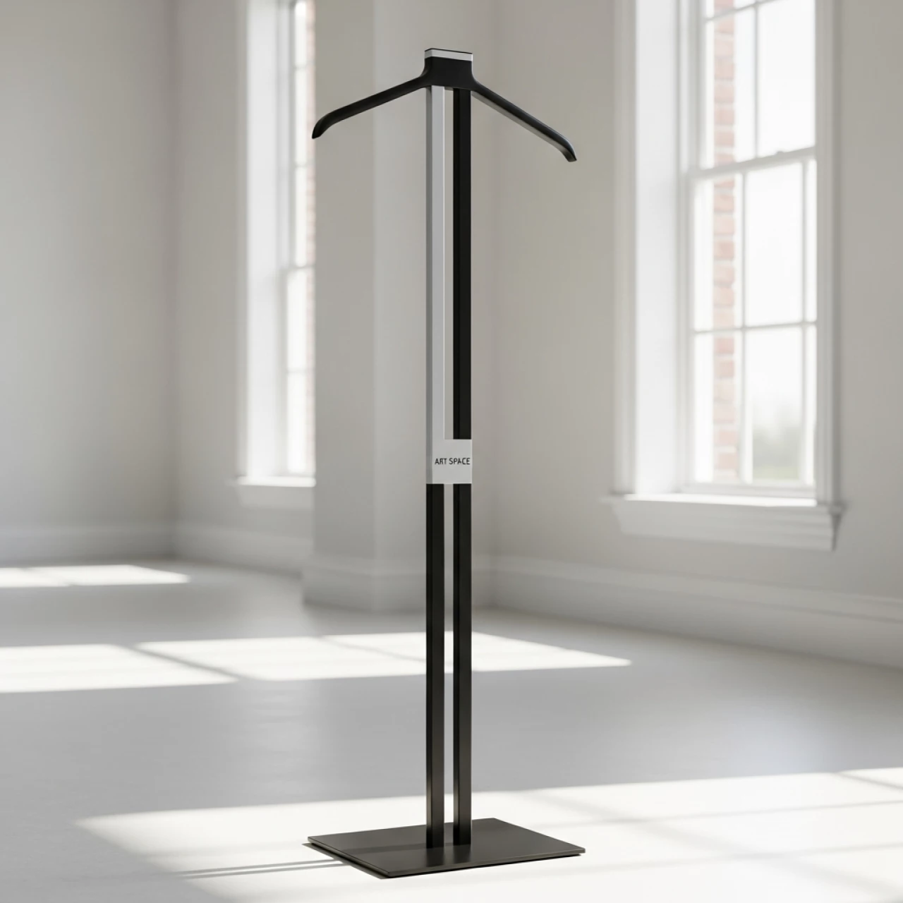 Аренда Вешалка напольная для одежды Helex Home W 12 черно серебристая в Bridge Resort — ART SPACE