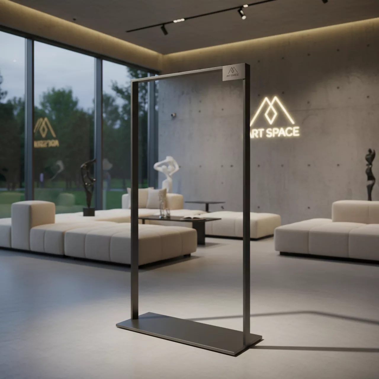 Аренда Вешалка напольная для одежды Helex Home W 23 темно серая в Сочи Парк Отеле — ART SPACE