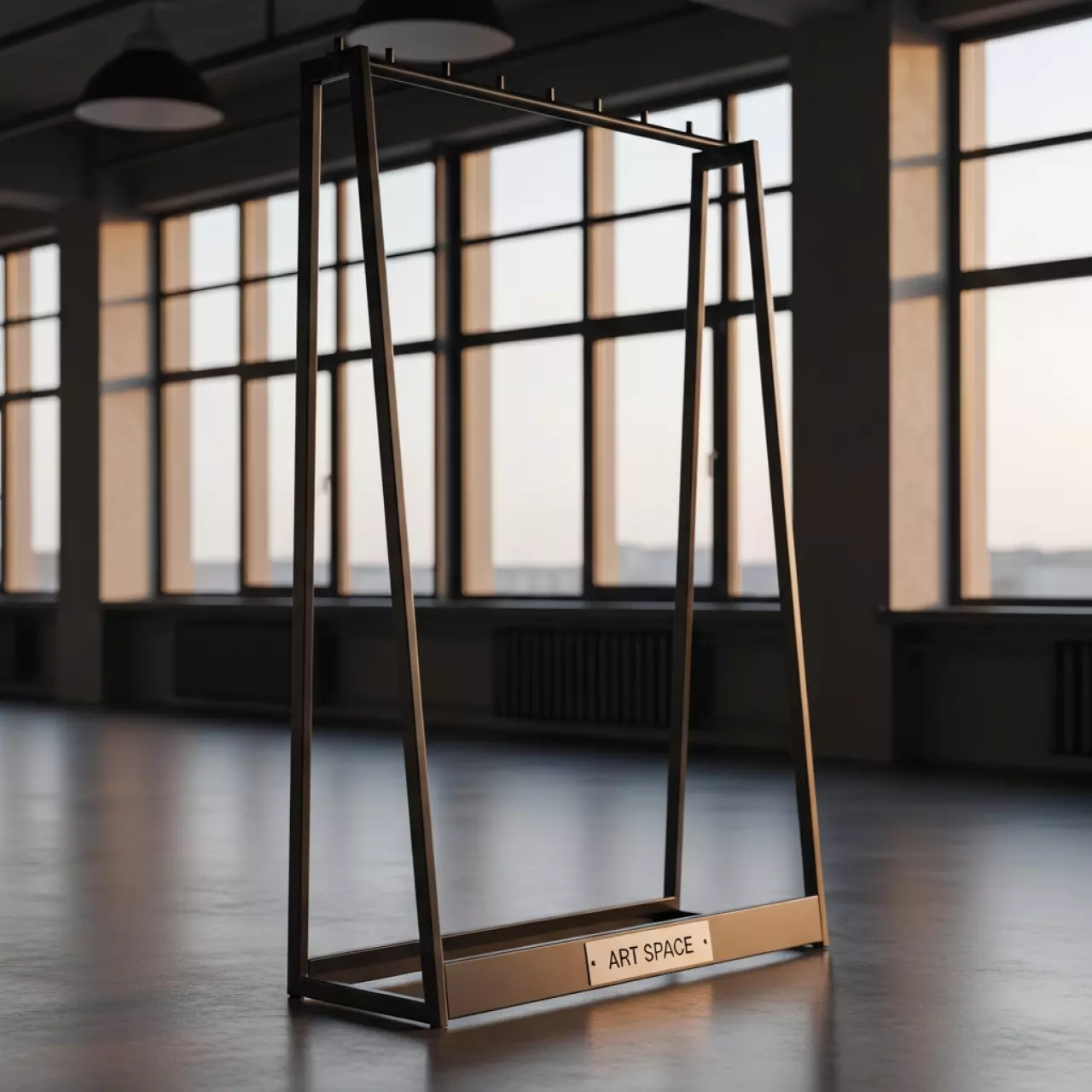 Аренда Вешалка напольная для одежды в зале «Чайка» (Морпорт) — ART SPACE