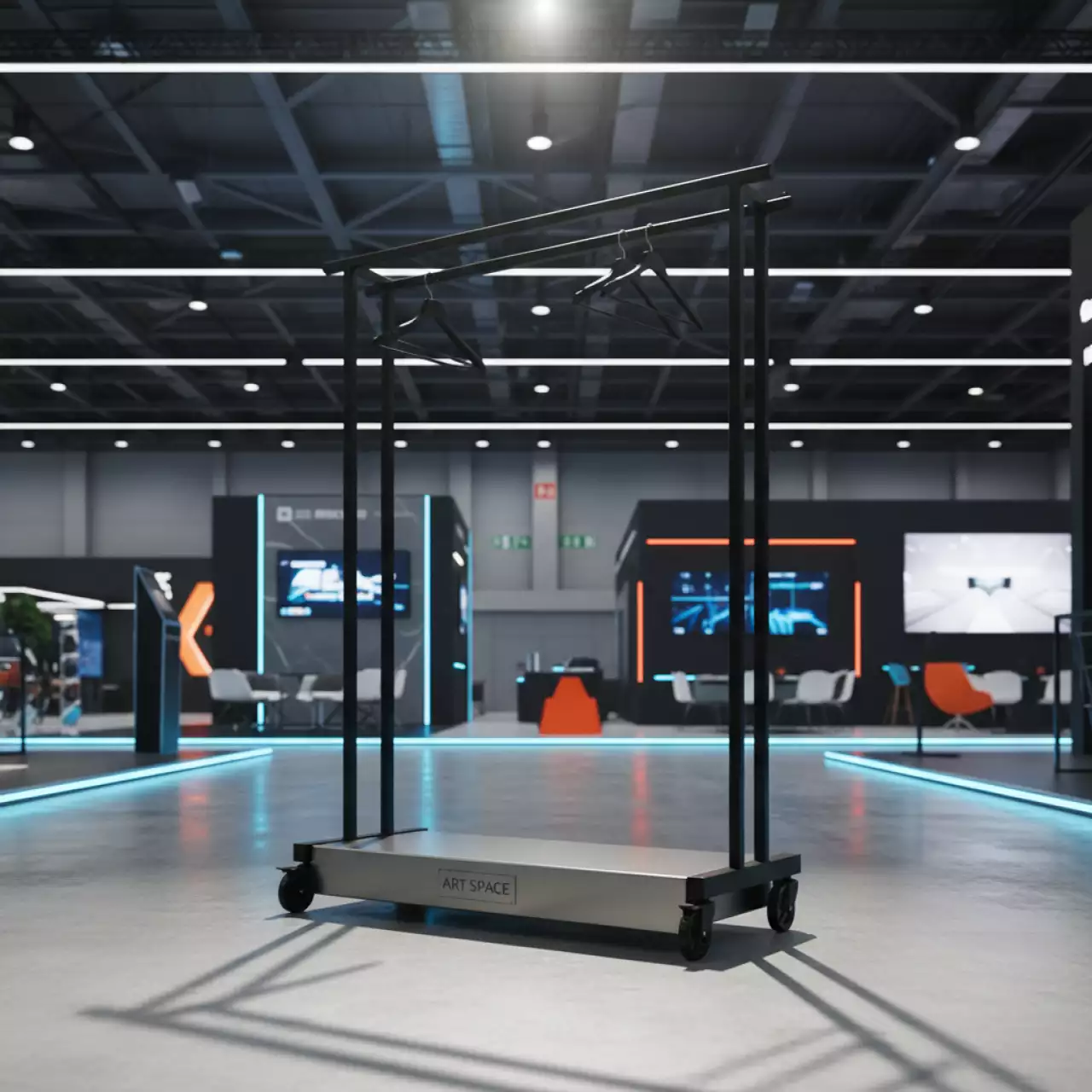 Аренда Вешалка напольная двойная Helex Home W 24 в Ледовом дворце «Айсберг» — ART SPACE