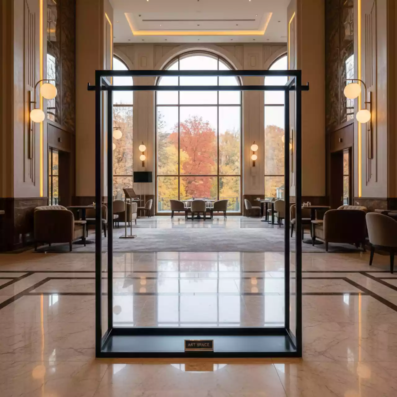 Аренда Вешалка напольная Helex Home W 03 1 черная в Courtyard by Marriott Sochi — ART SPACE