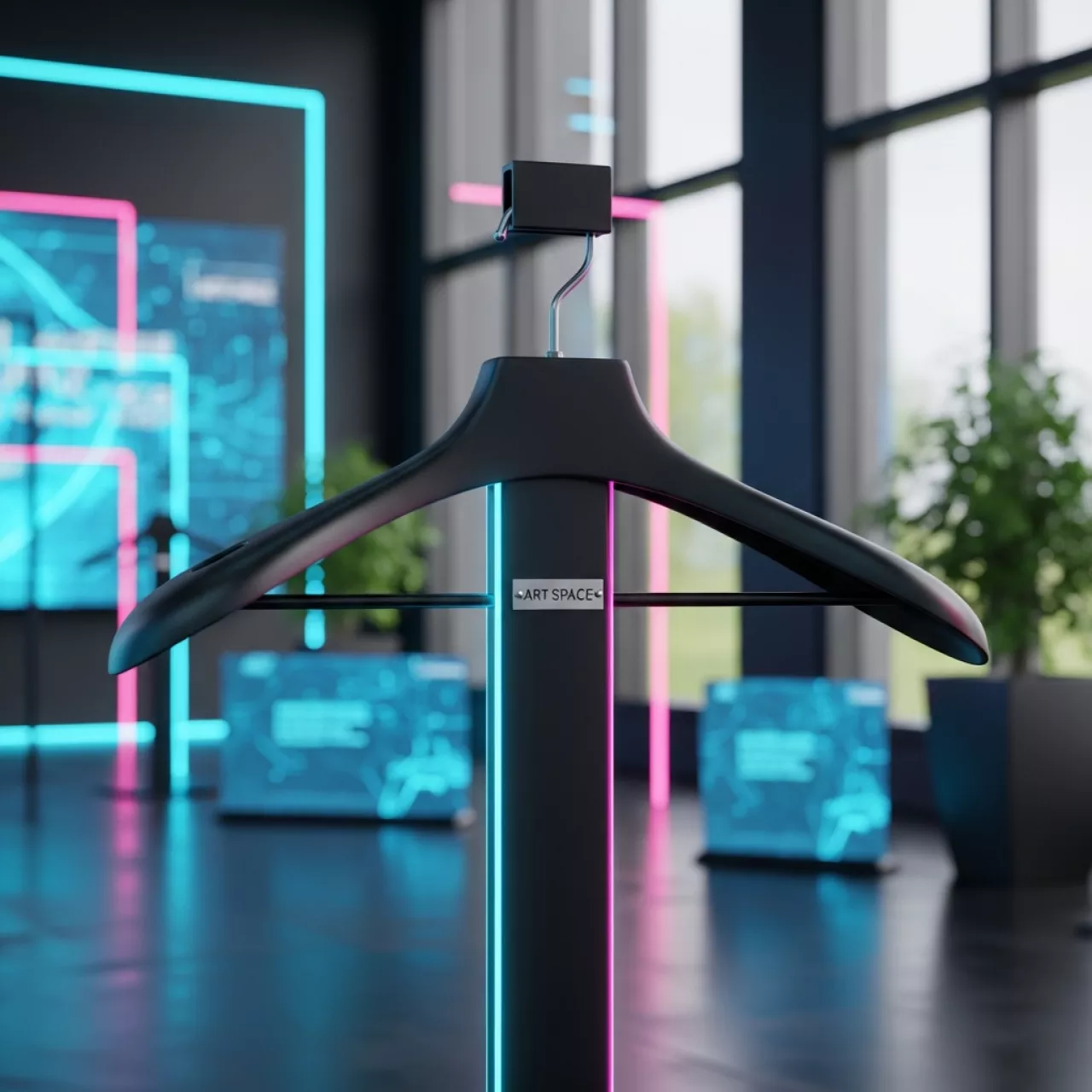 Аренда Вешалка напольная loft black черного цвета в гранд-отеле «Жемчужина» — ART SPACE