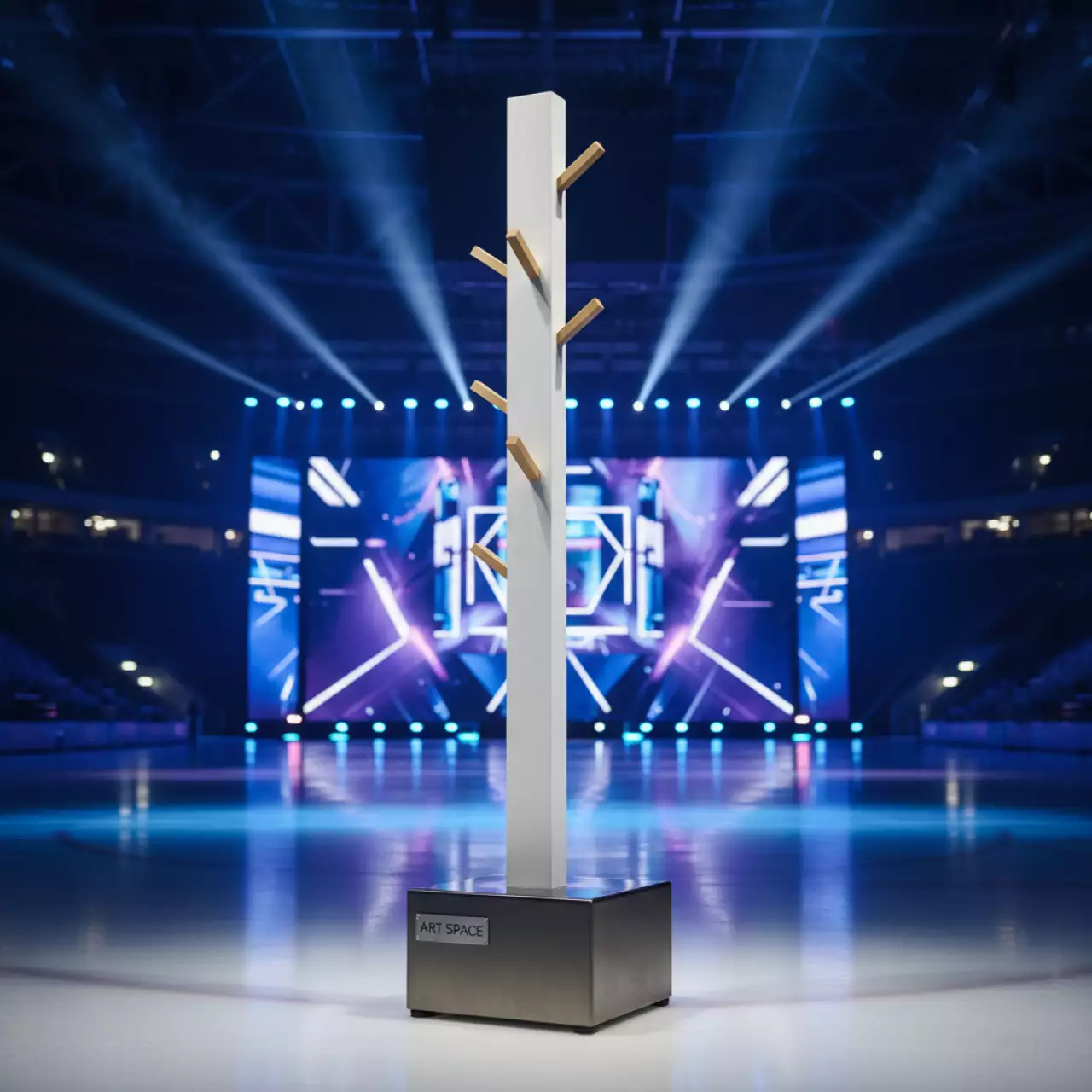 Аренда Вешалка Tjusig белая в ледовом дворце «Большой» — ART SPACE