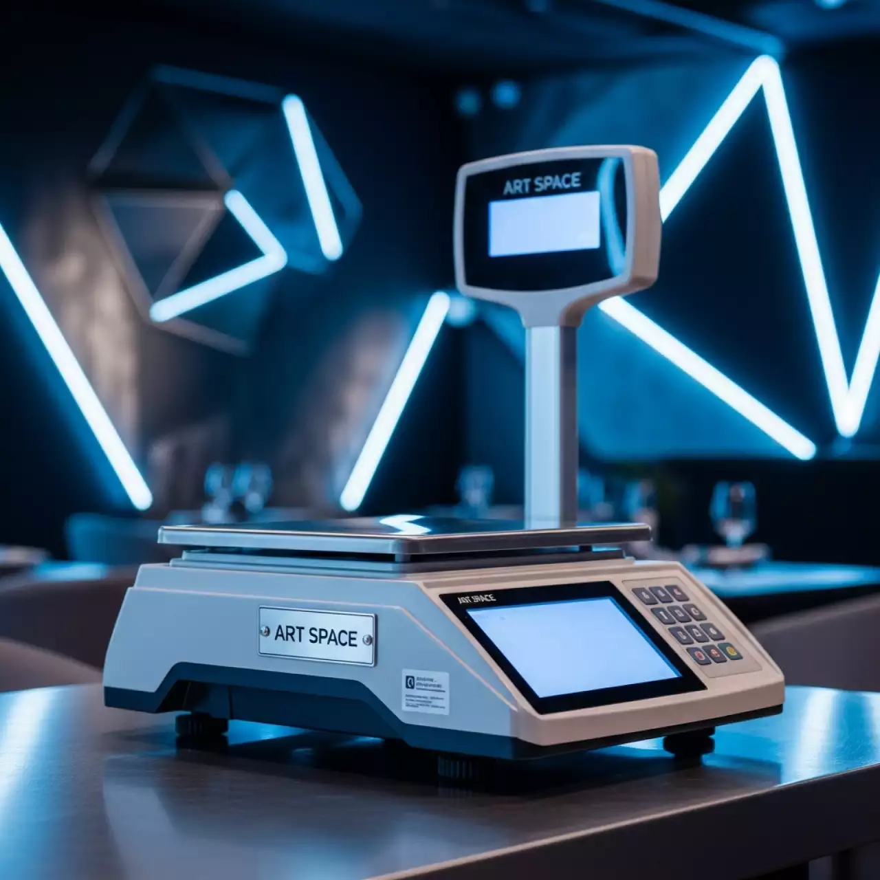 Аренда Весы торговые с печатью этикеток Mettler Toledo Tiger 3600Pro в ресторане «Voda» — ART SPACE