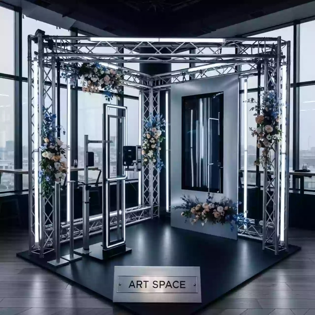 Аренда Видеофотозона селфи сканер в ресторане «Паруса» — ART SPACE