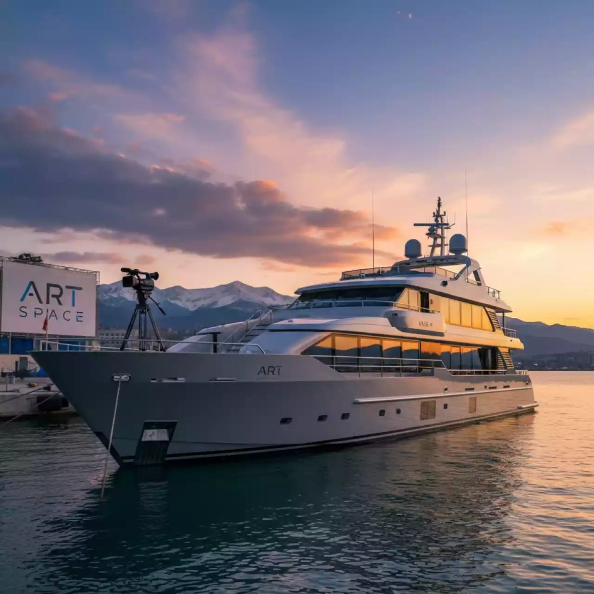 Аренда Видеокамеры Sony PMW EX1R на VIP теплоходе (Морпорт Сочи) — ART SPACE