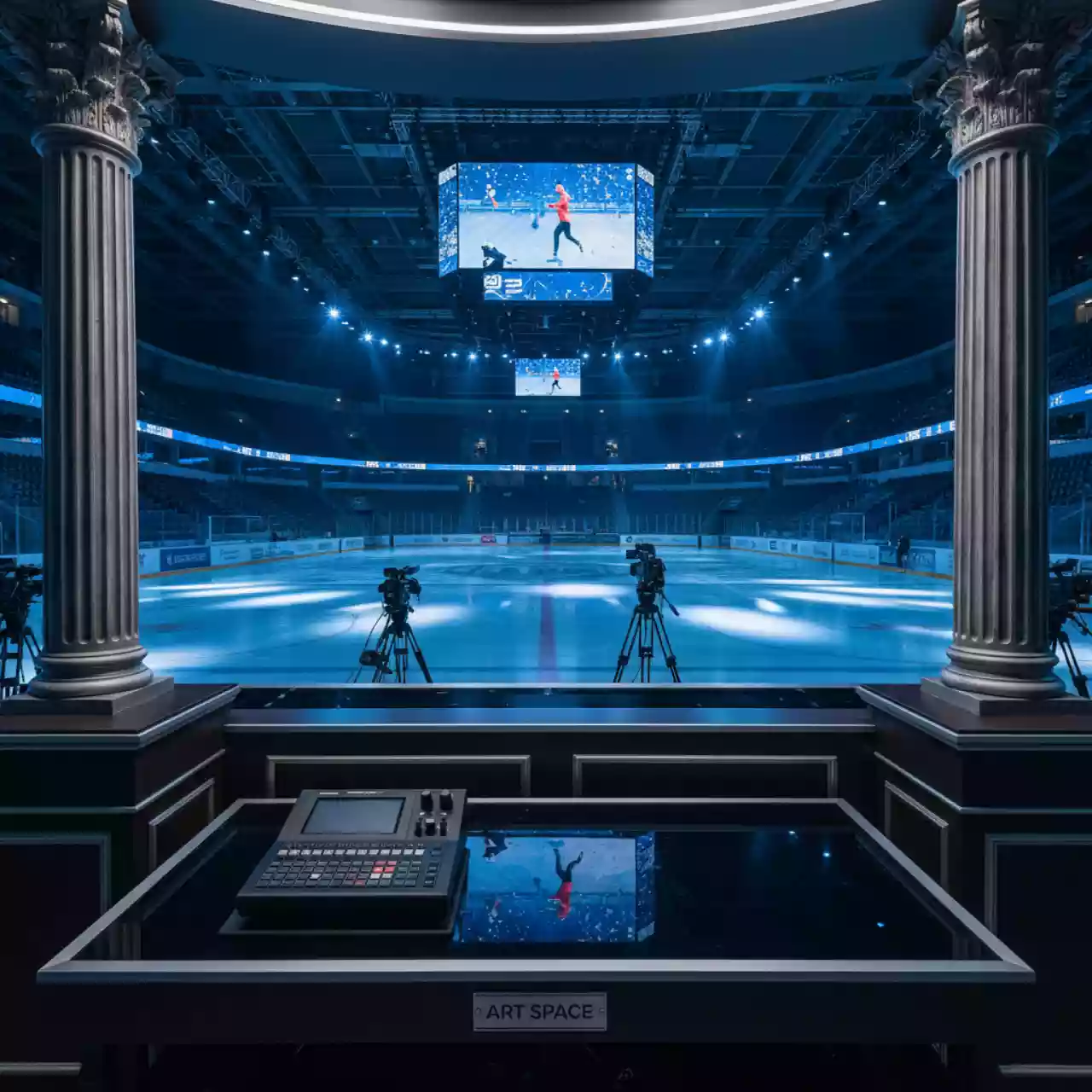 Аренда Видеомикшер Panasonic AV HSW10EJ в ледовом дворце «Большой» — ART SPACE