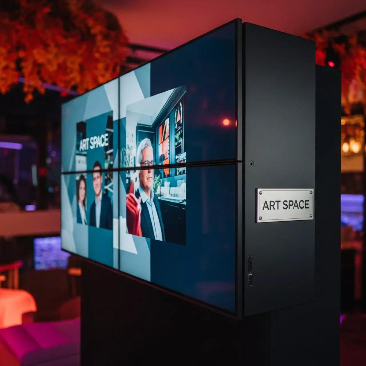 Аренда Видеостена BOE VE49L A 3х3 в пляжном клубе Del Mar — ART SPACE