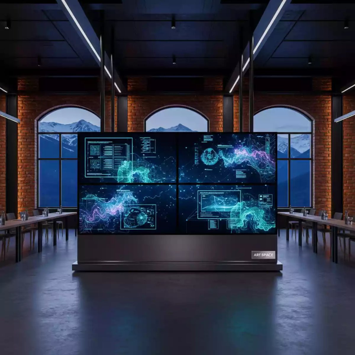 Аренда Видеостена CleverMic DP W49 3,5 500 3х3 147 в Гранд Отель Поляна — ART SPACE