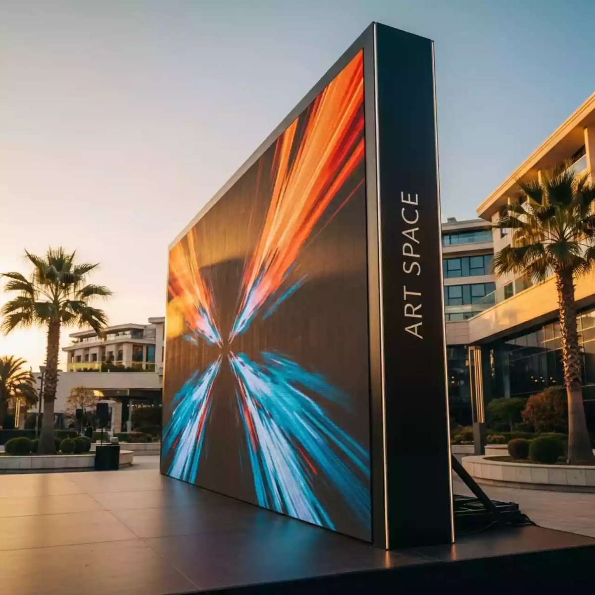 Аренда Видеостена из пилонов 2х3 м шаг 2,5 в Mercure Сочи Центр — ART SPACE