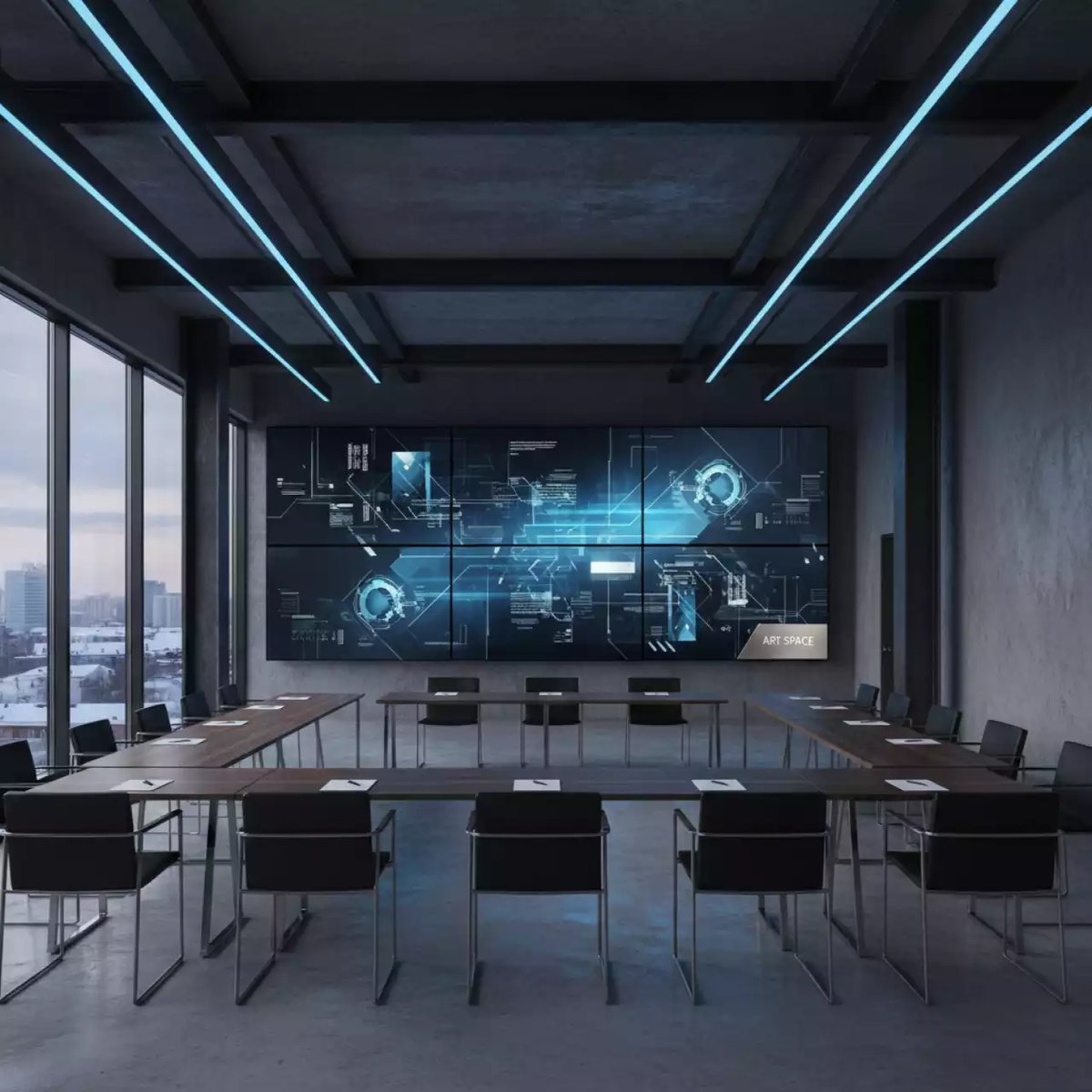 Аренда Видеостена Level IX5504 3x3 3,5 мм в Radisson Collection Paradise — ART SPACE