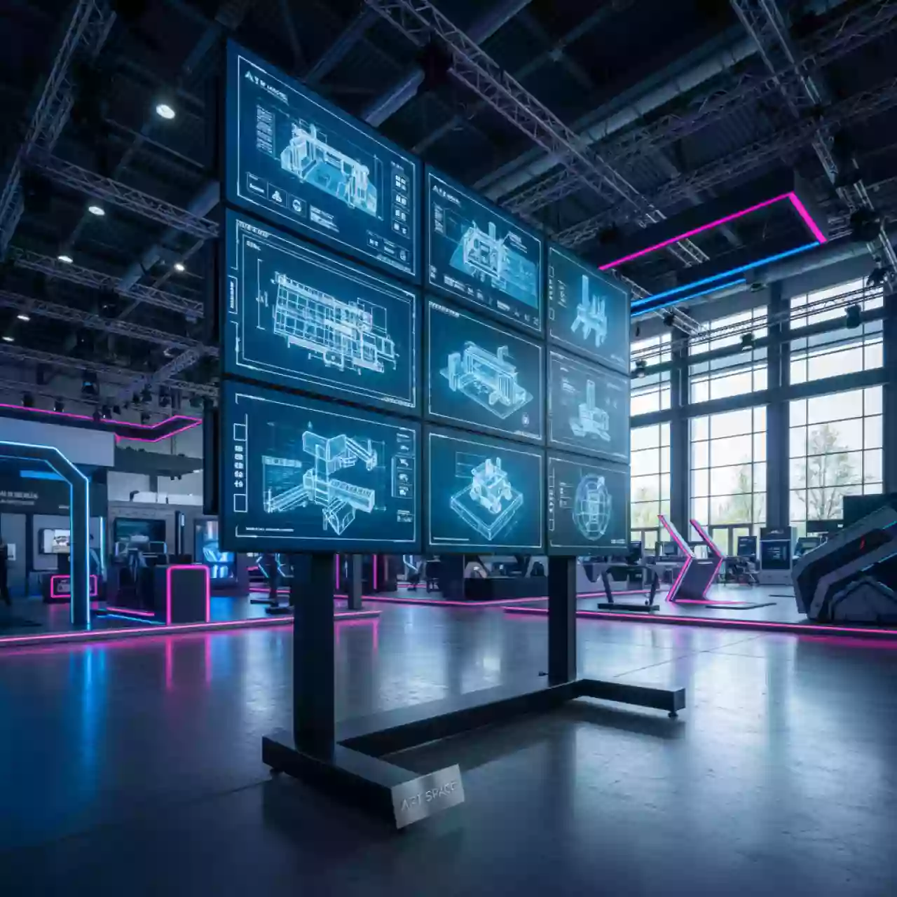 Аренда Видеостена LigaSmart 4x4 0,88 мм в ОКЦ «Галактика» — ART SPACE