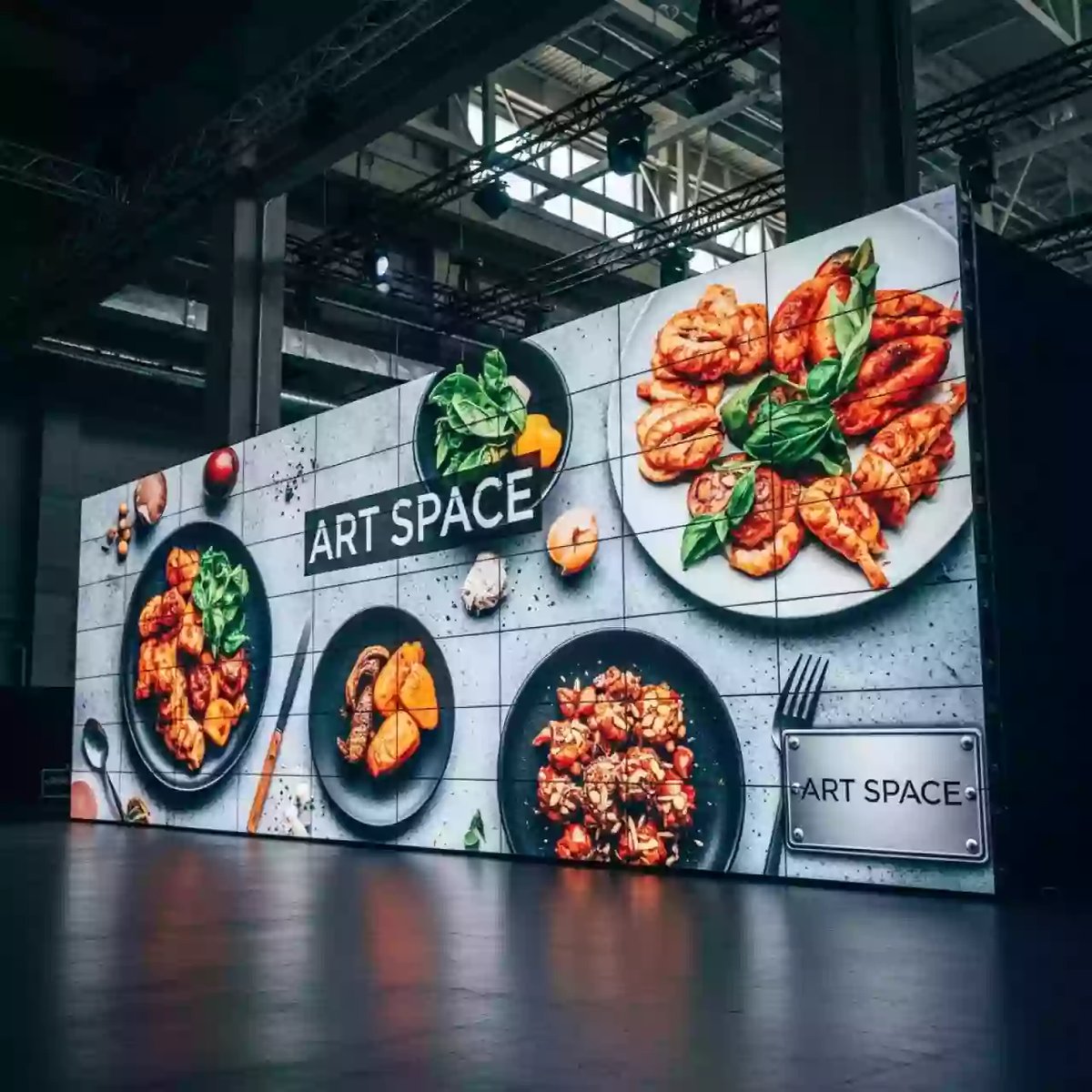 Аренда Видеостена Orion OLM 4620 в VK Stadium Sirius — ART SPACE