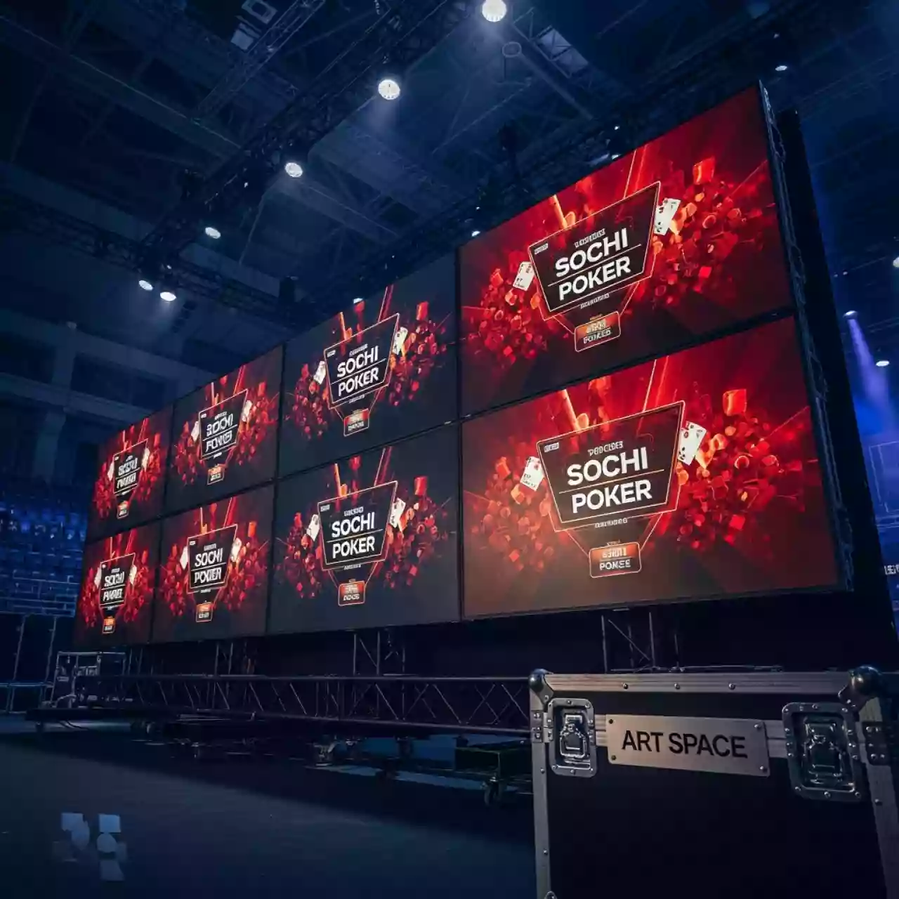 Аренда Видеостена Philips 65BDL6005X 00 3x3 в Red Arena — ART SPACE