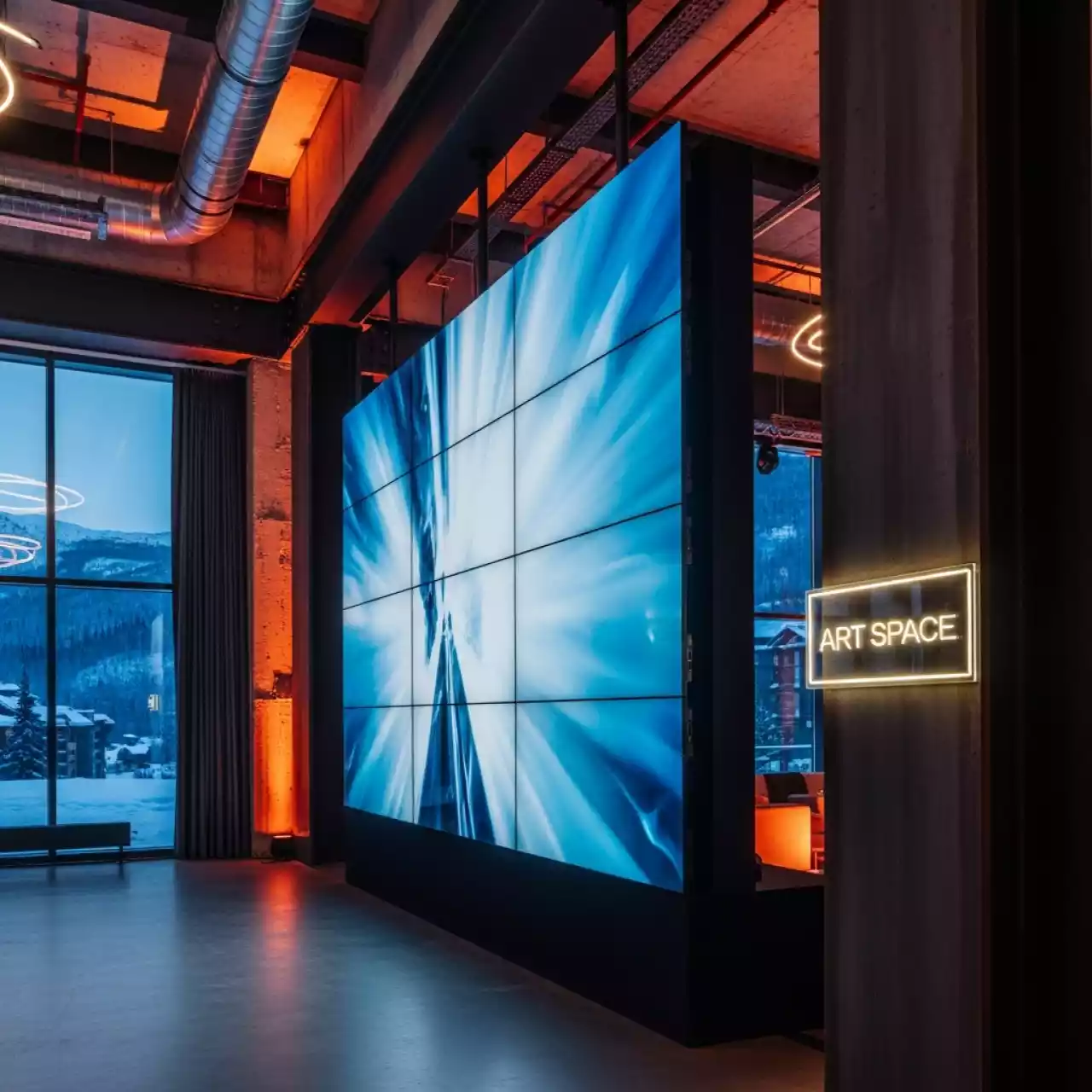 Аренда Видеостена Samsung VM55TU 4х4 в Rixos Krasnaya Polyana — ART SPACE