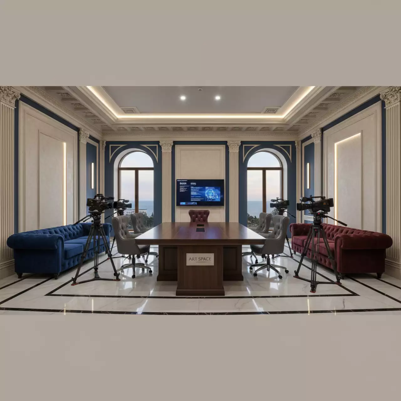 Аренда Видеостудия бизнес в Courtyard by Marriott Sochi — ART SPACE