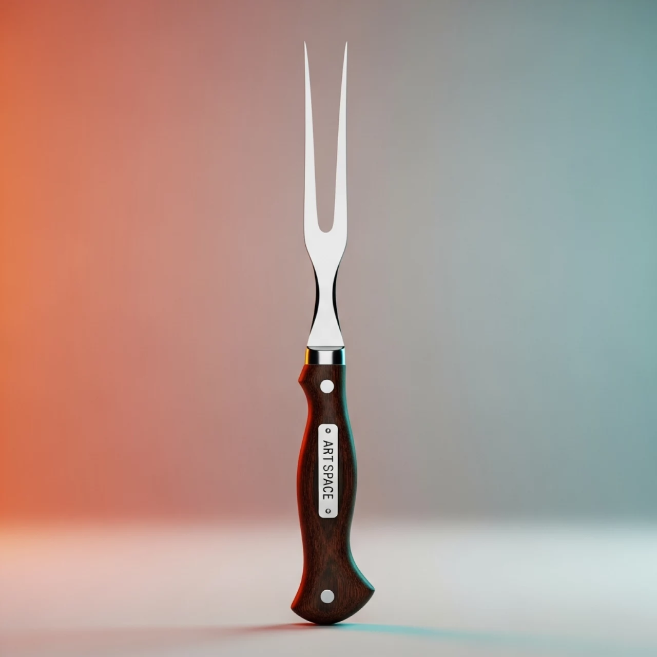 Аренда Вилка для стейка Luxstahl Kult с деревянной ручкой 198 мм в ледовом дворце «Большой» — ART SPACE