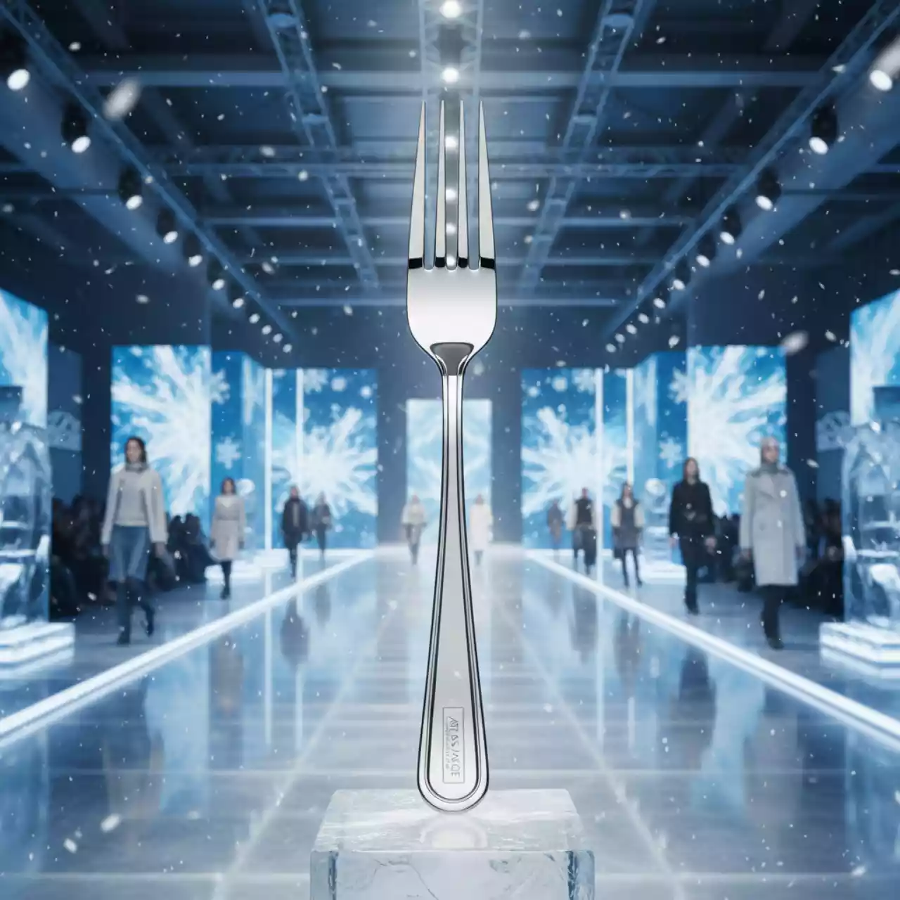 Аренда Вилка столовая Аляска в Керлинговом центре «Ледяной куб» — ART SPACE