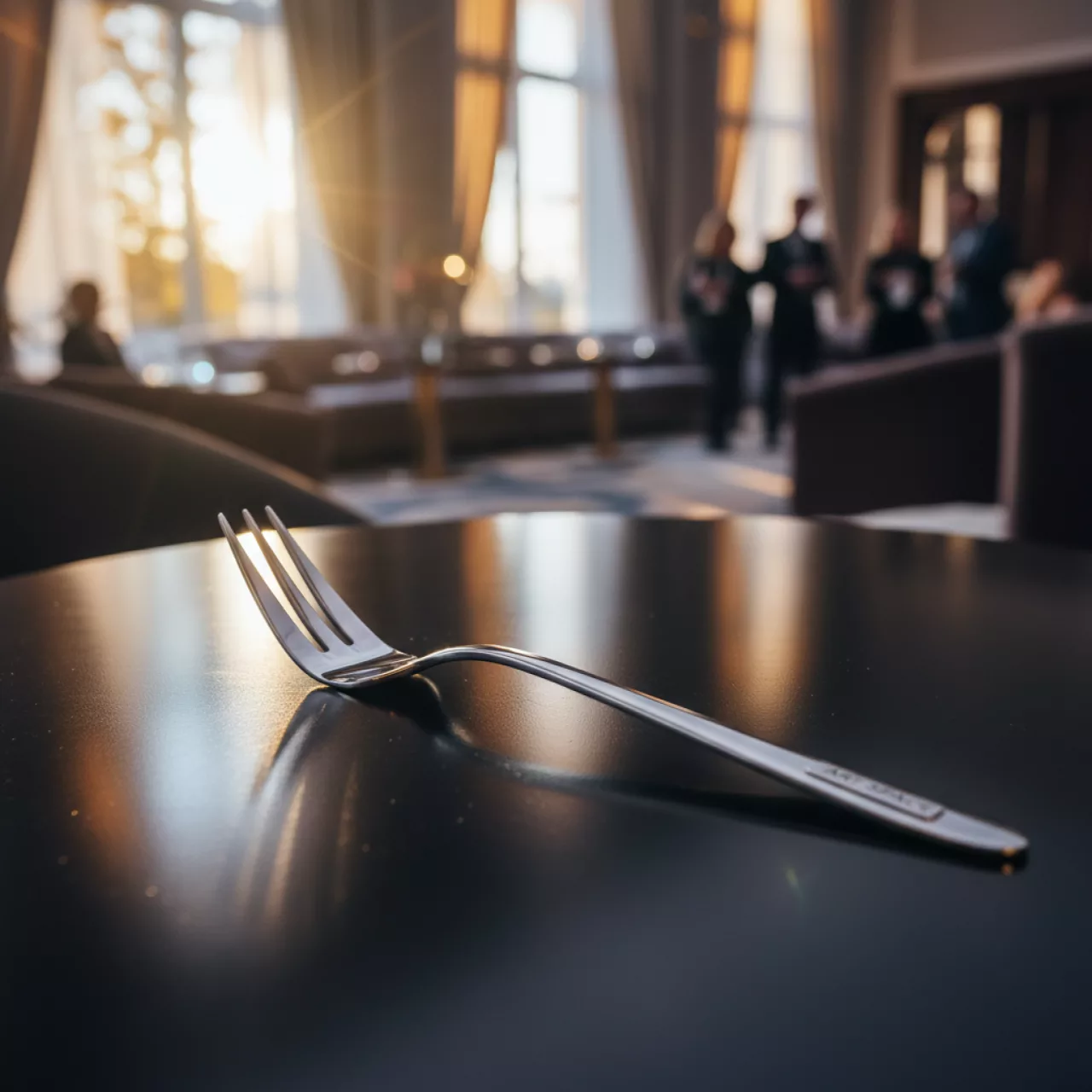 Аренда Вилка закусочная Slim серебро в Rodina Grand Hotel & SPA — ART SPACE