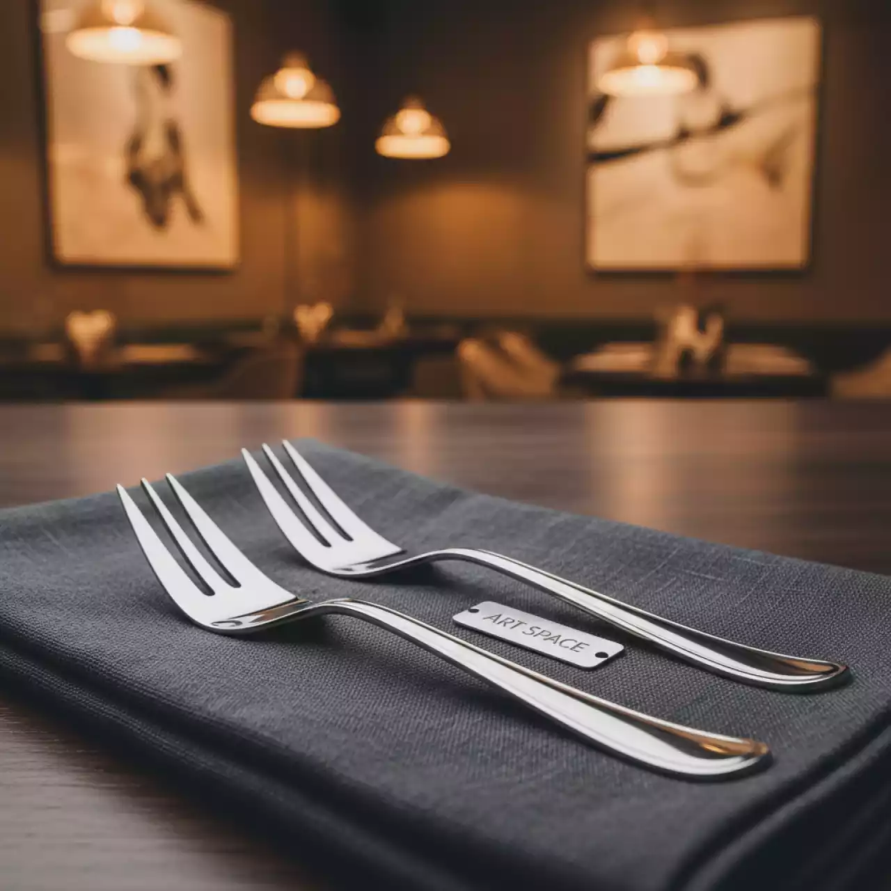 Аренда Вилки для устриц в ресторане «Магадан» — ART SPACE