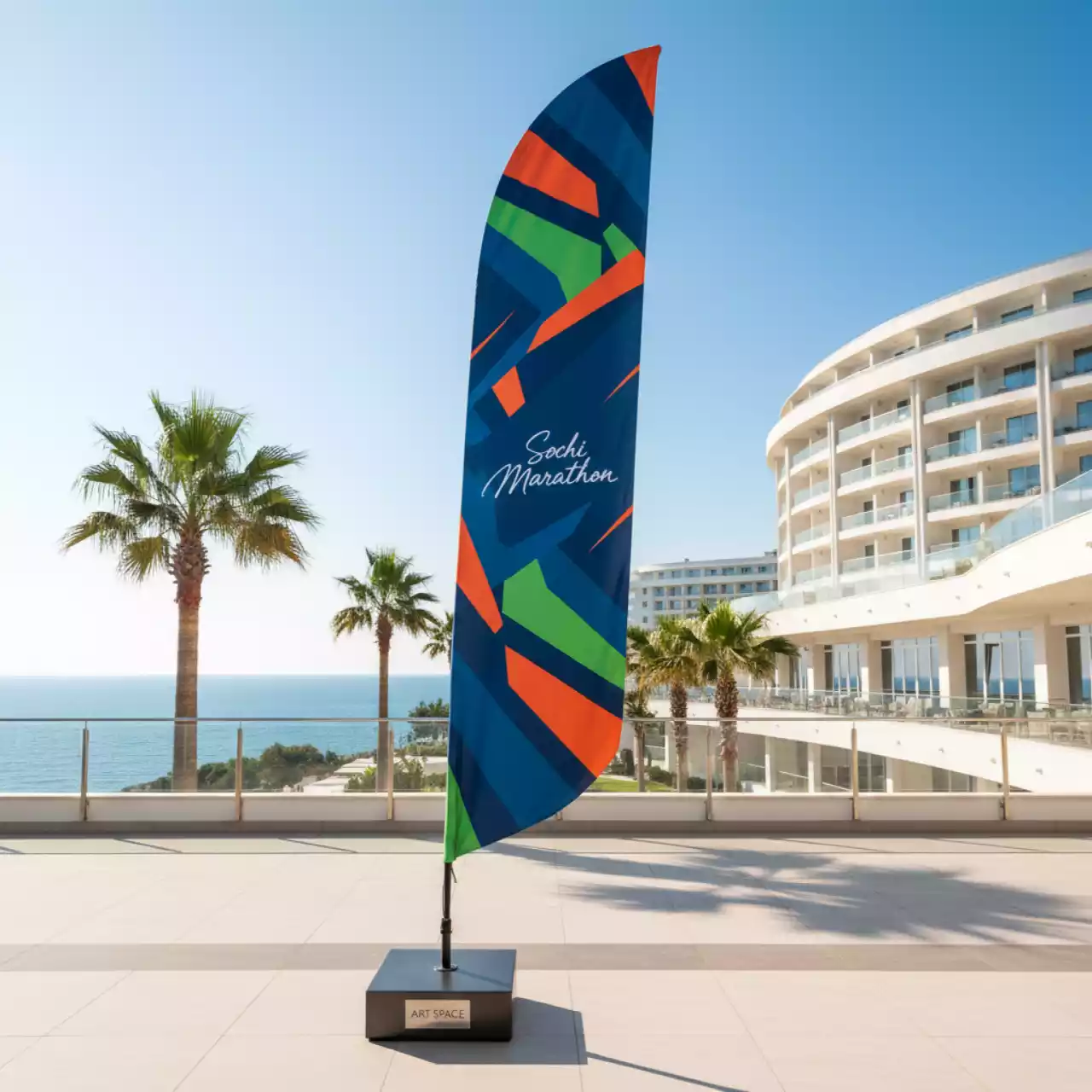 Аренда Виндер Бриз парус Light 2,5 м в гранд-отеле «Жемчужина» — ART SPACE