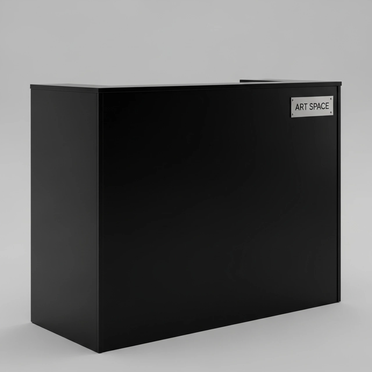 Аренда Витрина прилавок черная в санатории «Русь» — ART SPACE