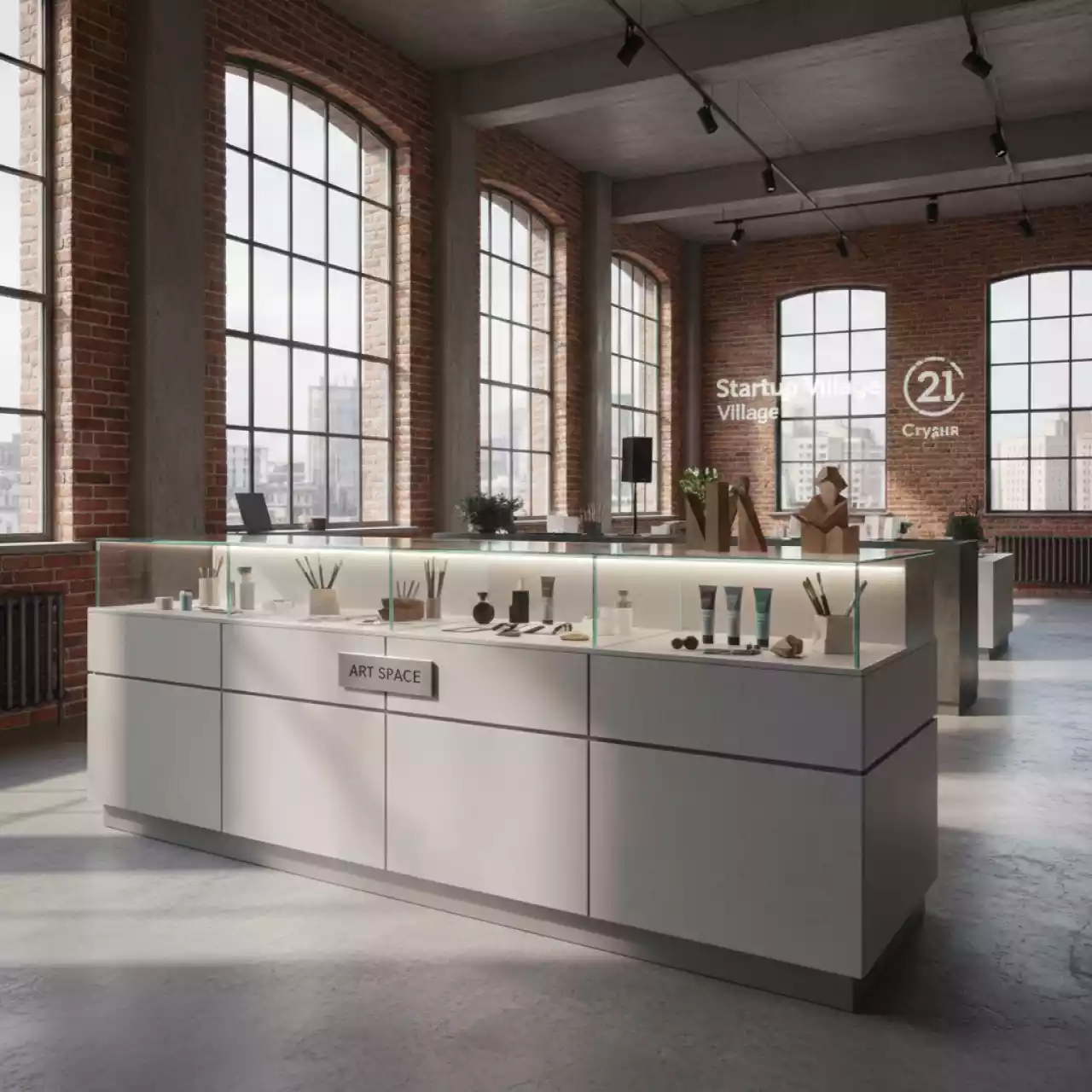 Аренда Витрина прилавок Toronto 5003 в лофте «Студия 21» — ART SPACE