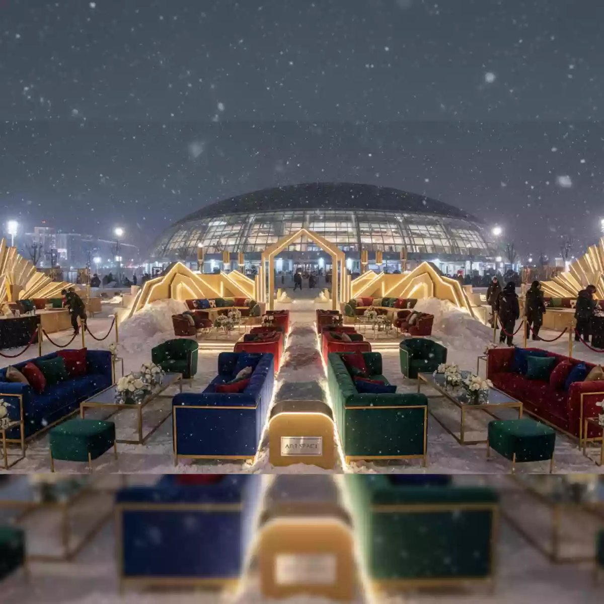 Аренда Вкапывание в грунт в Сириус Арене — ART SPACE